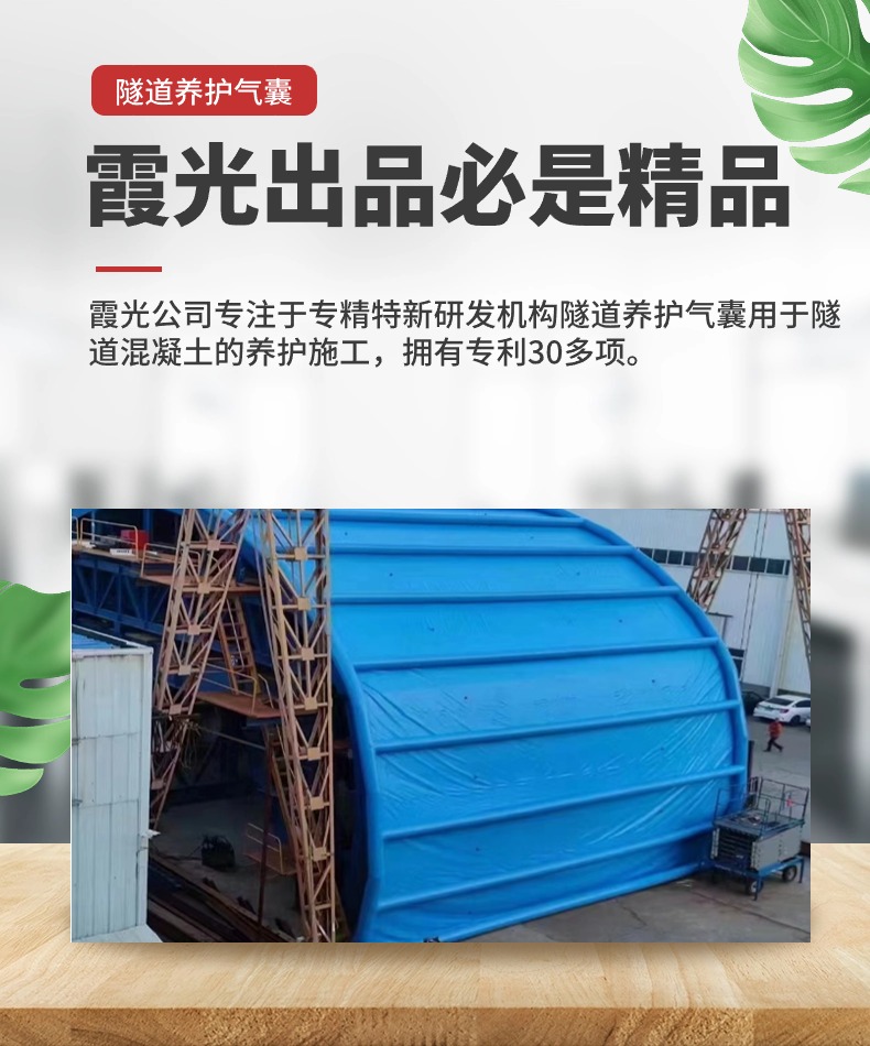 栾城高温保湿隧道混凝土养护 高温蒸汽隧道混凝土养护 充气隧道拱